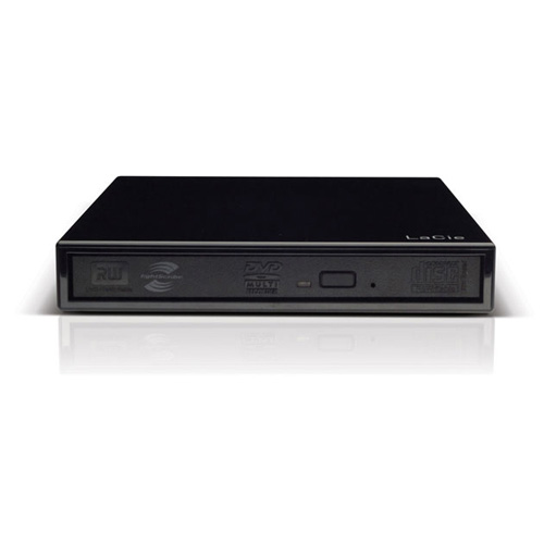LaCie Portable DVD±RW, USB 2.0, 8x product photo front L