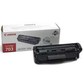 Canon 703 Black Toner Cartridge product photo front M