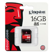 Kingston 16GB SDHC product photo side S