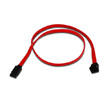 Belkin Serial ATA Cable - Right Angled, Red - 0.6m product photo front S