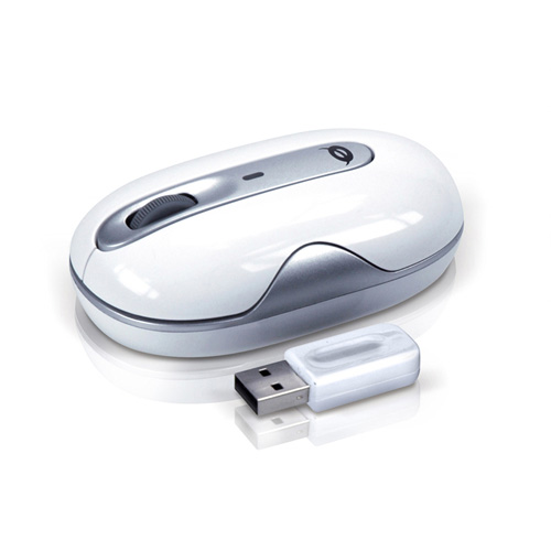 Conceptronic Stylish wireless 2.4 GHz Laser Mouse photo du produit back L