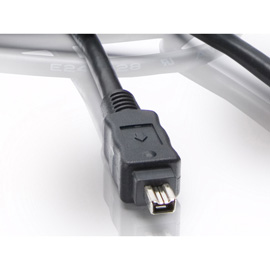 Conceptronic Firewire Cable 4 to 6 pins photo du produit side M