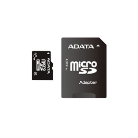 A-DATA microSDHC 16GB class6 photo du produit front M