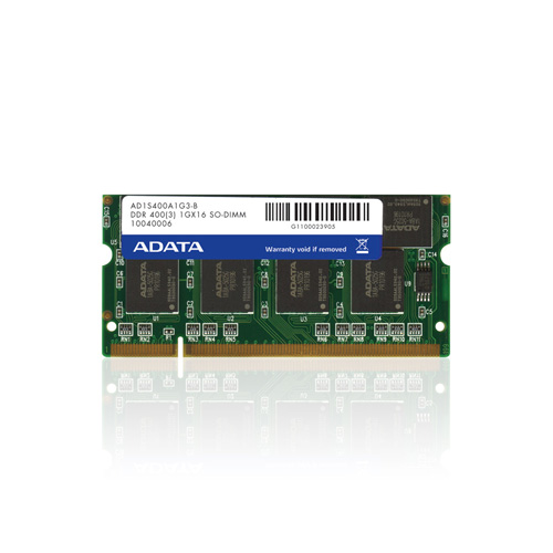 A-DATA 1GB PC3200 product photo front L