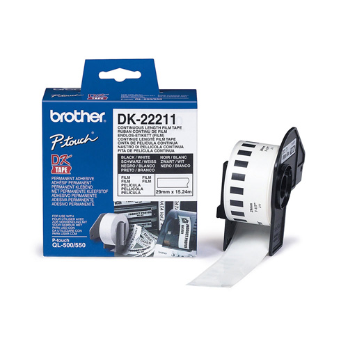 Brother DK-22211 Continuous Wide Tape Film 29 mm Produktbild front L