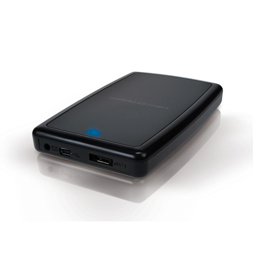 Conceptronic 2,5” MobileHarddiskBox Produktbild side L