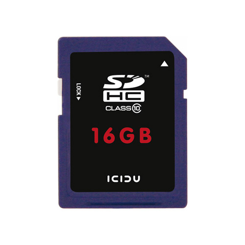ICIDU Class 10 Hi-Speed Secure Digital Card 16GB Produktbild front L