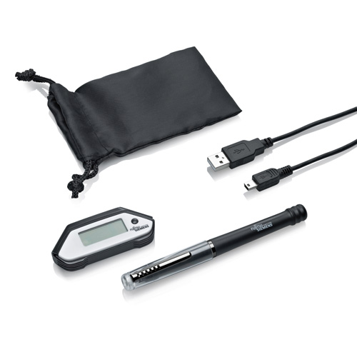 Fujitsu Mobile Note Taker Plus product photo back L