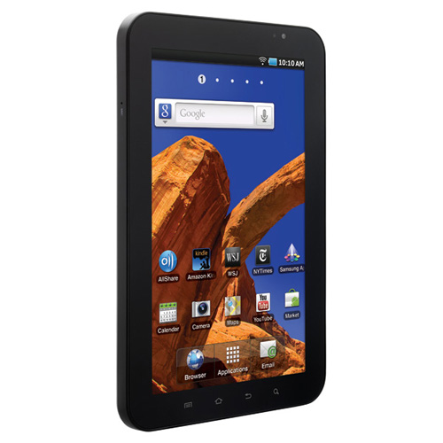 Samsung P1010 Galaxy Tab product photo back L