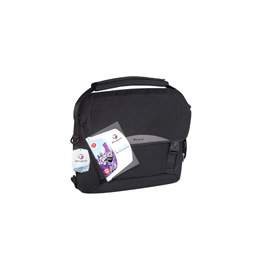 Targus Canvas Laptop Messenger product photo back M