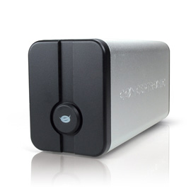 Conceptronic 3,5 inch HardDiskBox DualBay Produktbild