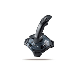 Logitech Attack 3 Joystick product photo side M