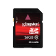Kingston 16GB SDHC Produktbild front S