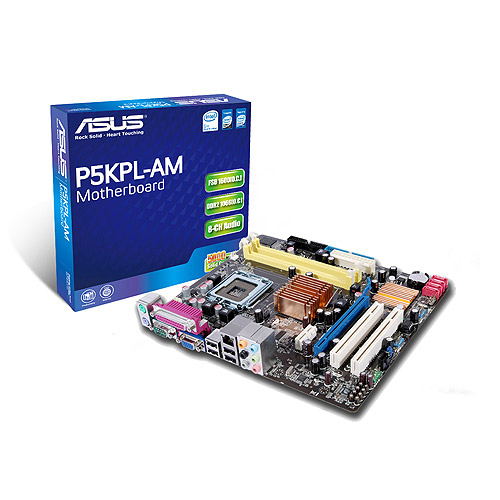Asus P5KPL-AM SE Produktbild front L