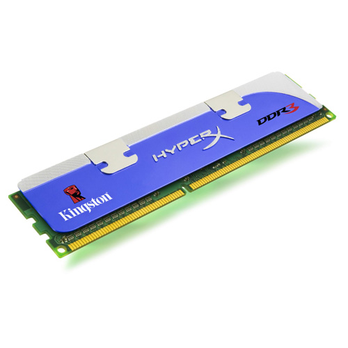 Kingston HyperX 1GB, 1600MHz, DDR3, Non-ECC, CL9 (9-9-9-27), DIMM Produktbild front L