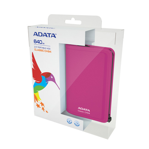 A-DATA CH94 Portable 640GB Produktbild back L