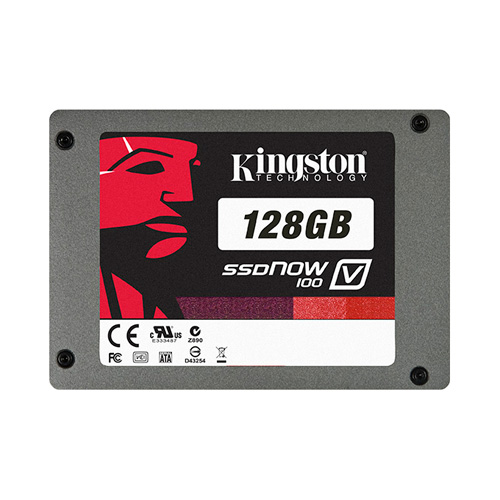 Kingston 128GB SSDNow V100 Produktbild front L