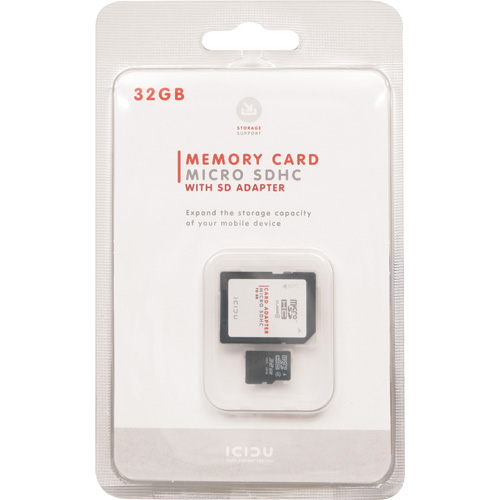 ICIDU Micro SDHC Karte 32GB Produktbild side L