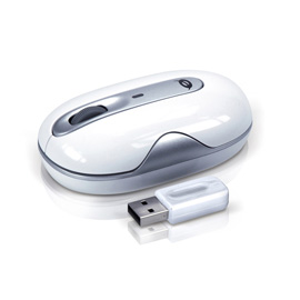 Conceptronic Elegante 2,4 GHz Wireless-Lasermaus Produktbild back M