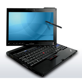 Lenovo ThinkPad X200 Tablet Produktbild back M