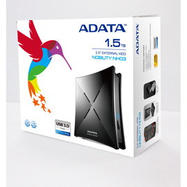 A-DATA NH03 Portable USB 3.0 1TB Produktbild side M