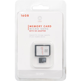 ICIDU Micro SDHC Karte 16GB Produktbild side M