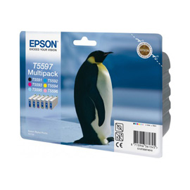 Epson Multipack 6-farbig T5597 Produktbild back M