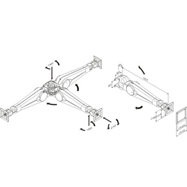 Newstar FPMA-W500 Produktbild back M