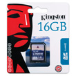 Kingston 16GB SDHC Card Produktbild back S