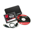 Kingston 128GB SSDNow V100 + Notebook Upg. Kit Produktbild front S