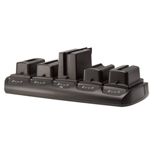 HP 5-Bay Battery Charging Station  product photo side L