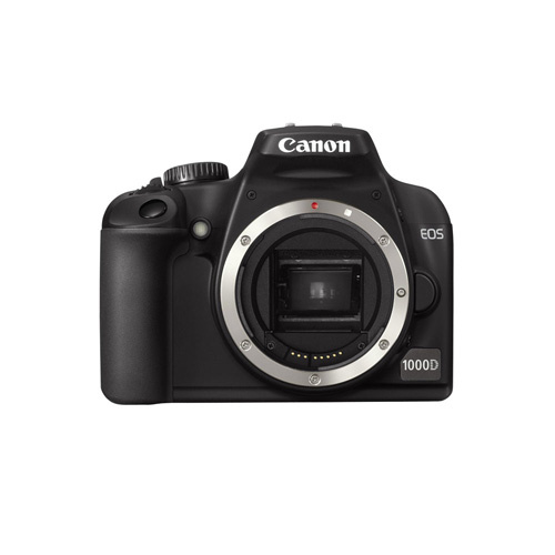 Canon EOS 1000D + EF-S 18-55 + EF 75-300 product photo front L