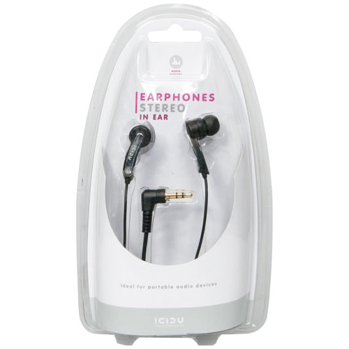 ICIDU In Ear Headset MP3 Stereo product photo back L