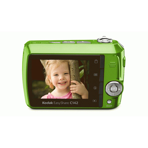 Kodak C series EasyShare C142 product photo back L