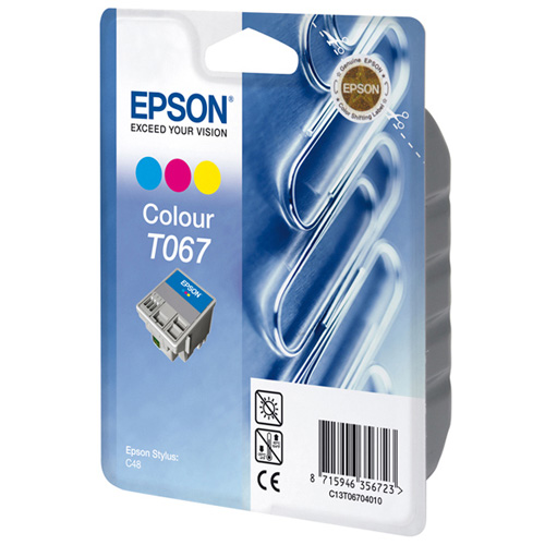Epson Singlepack Colour T0670 product photo front L