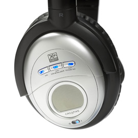 Creative Labs AURVANA X-Fi product photo back M