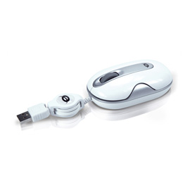 Conceptronic Stylish Wired Travel Mouse product photo back M