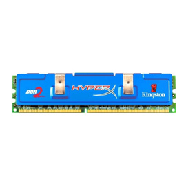 Kingston HyperX 2GB (1X2GB), 1066MHz, DDR2, Non-ECC, CL7 (7-7-7-20), DIMM product photo front M