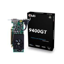 CLUB3D 9400GT product photo front M
