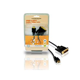 Conceptronic HDMI to DVI-D Audio / Video Cable product photo side M