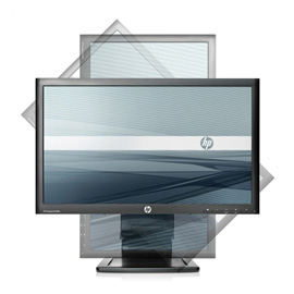 HP Compaq LA2006x 20-inch WLED Backlit LCD Monitor LA2006x product photo back M