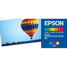 Epson Singlepack Colour T020 product photo back M