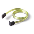 Belkin Serial ATA Cable - Right Angled,Yellow, 0.45m product photo front S