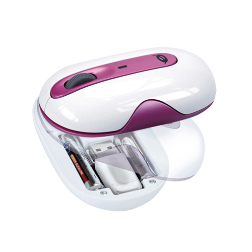 Conceptronic Stylish wireless 2.4 GHz Laser Mouse photo du produit side L
