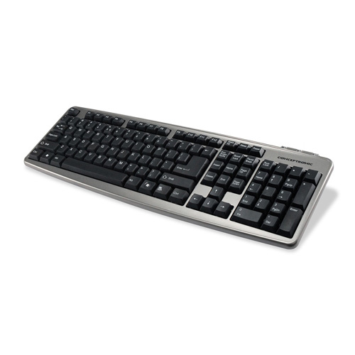 Conceptronic USB MULTIMEDIA KEYBOARD photo du produit back L