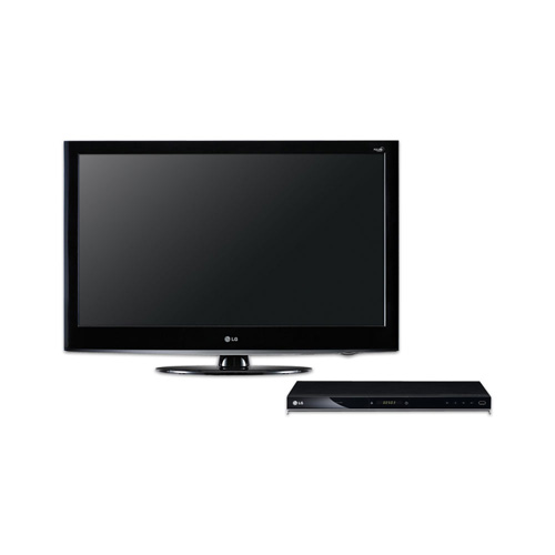 LG TV 47LD420 + LG Blu-ray Player DVX582H photo du produit front L