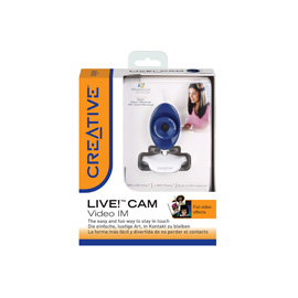 Creative Labs Live! Cam Video IM photo du produit back M