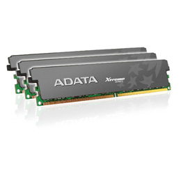 A-DATA XPG Xtreme Series, DDR3, 1600 MHz, CL7, 6GB (2GB x 3) photo du produit front M