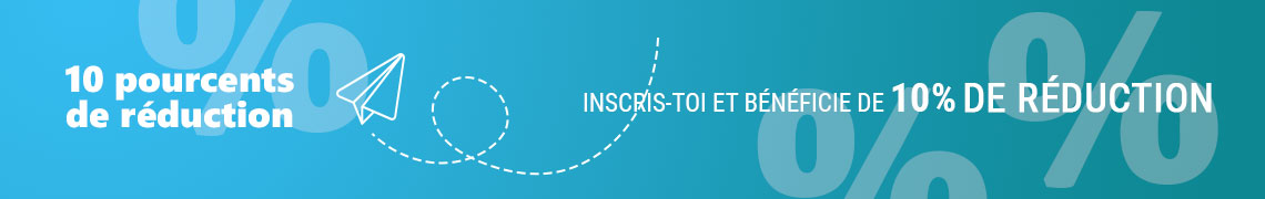 Réduction pour l'inscription