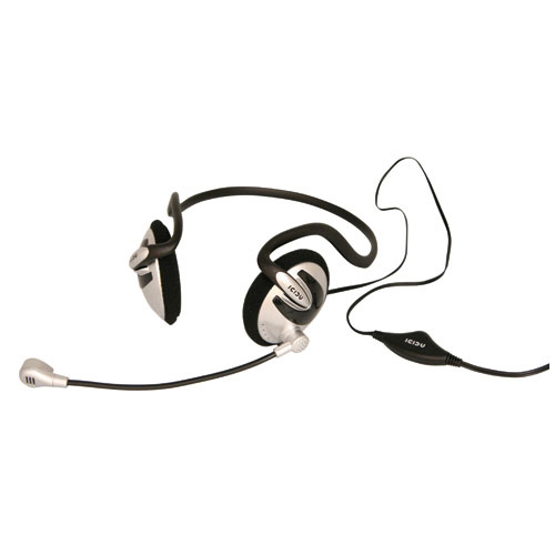 ICIDU Neckband Kopfhërer mit Mikrophon & Volumeregelung Produktbild front L